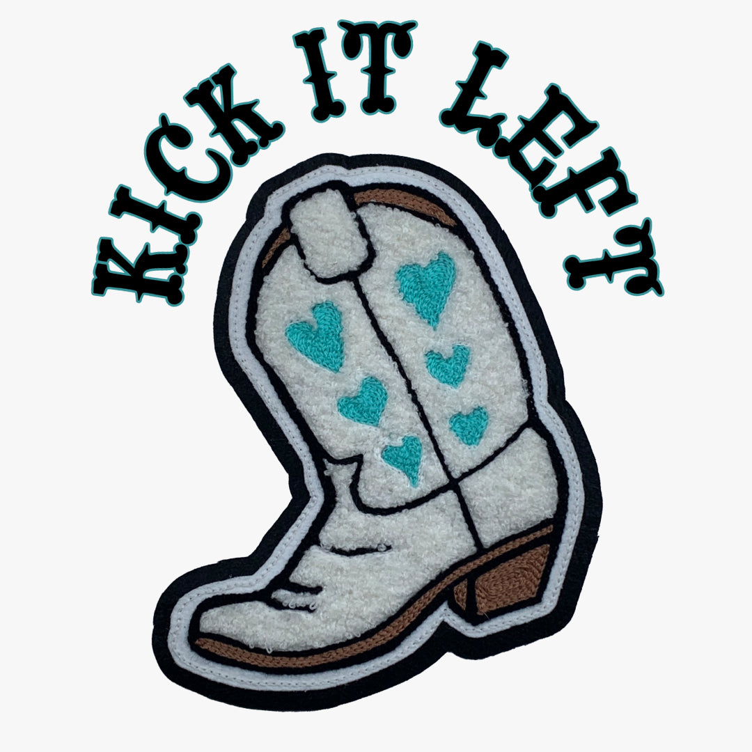 Sweetheart of the Rodeo Chenille Boot Patches