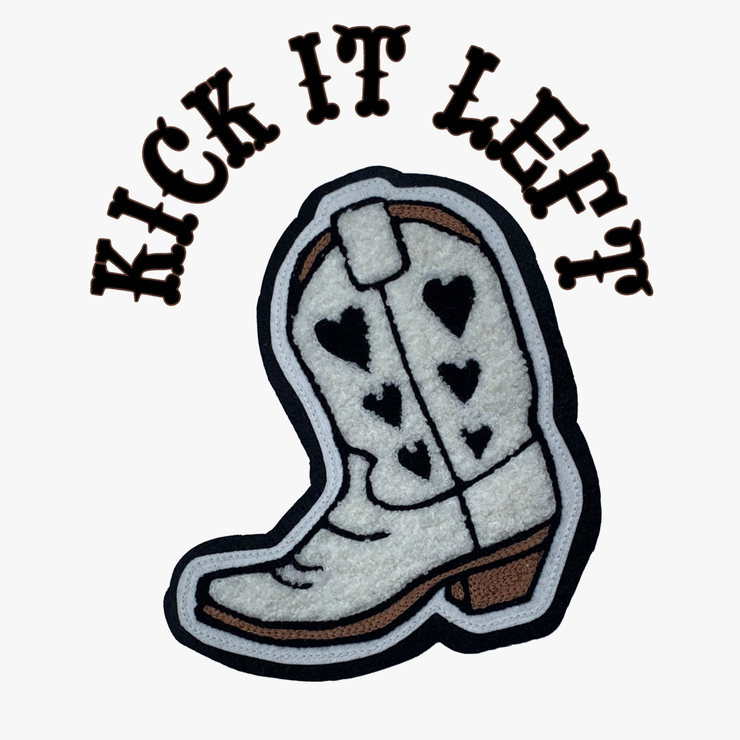 Sweetheart of the Rodeo Chenille Boot Patches