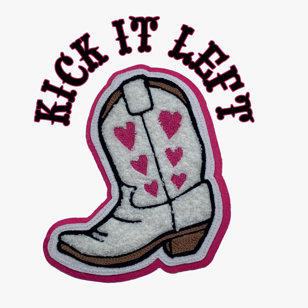 Sweetheart of the Rodeo Chenille Boot Patches