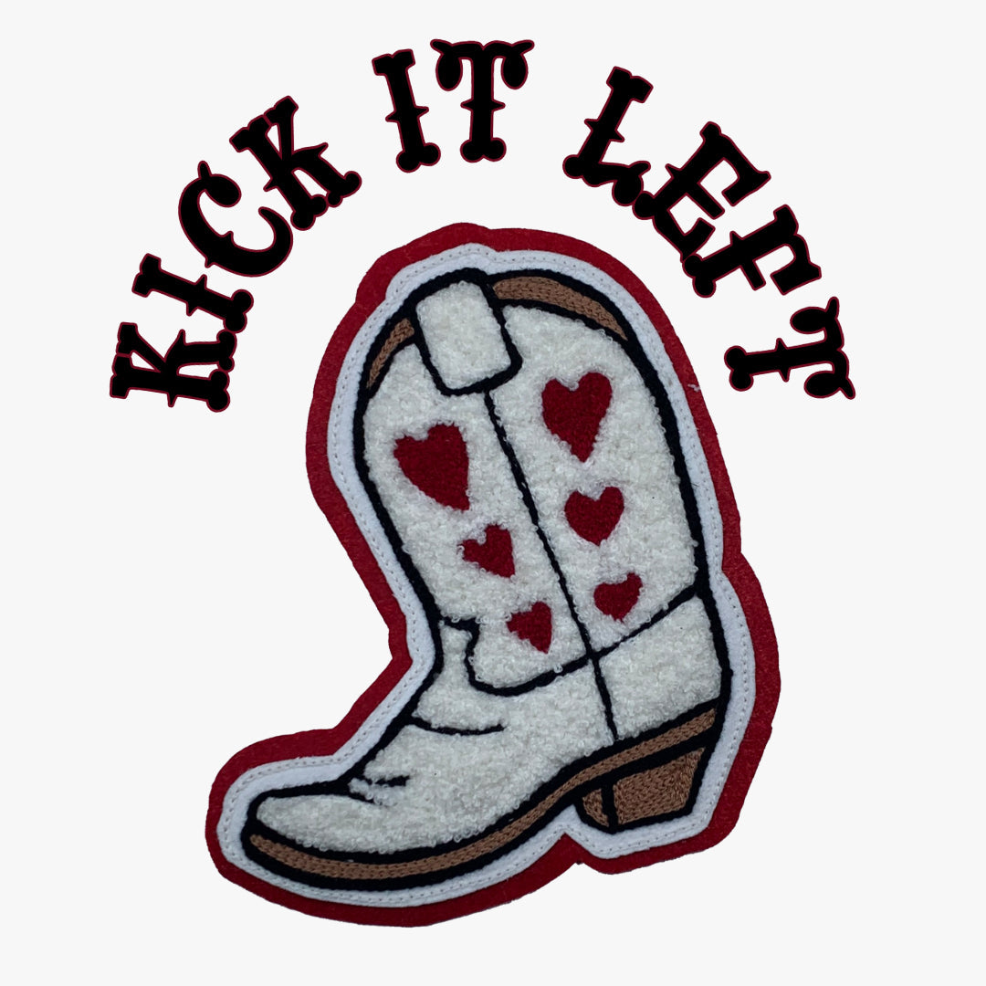 Sweetheart of the Rodeo Chenille Boot Patches